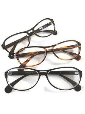 NEW 3 pairs +1.50 Aviator Reading Glasses Average Fit Unisex Lightweight Cheater
